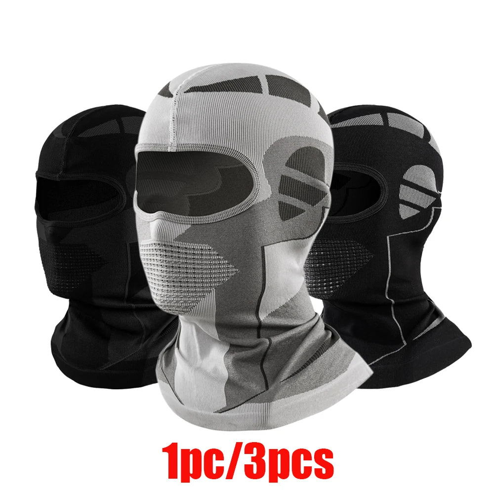 1Pc/3Pcs cagoule integrale respirante,protection froid ,vent .