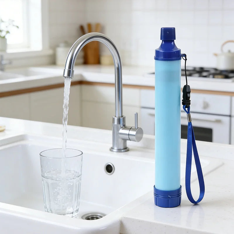 filtre a eau de survie ,paille de filtration purificatrice