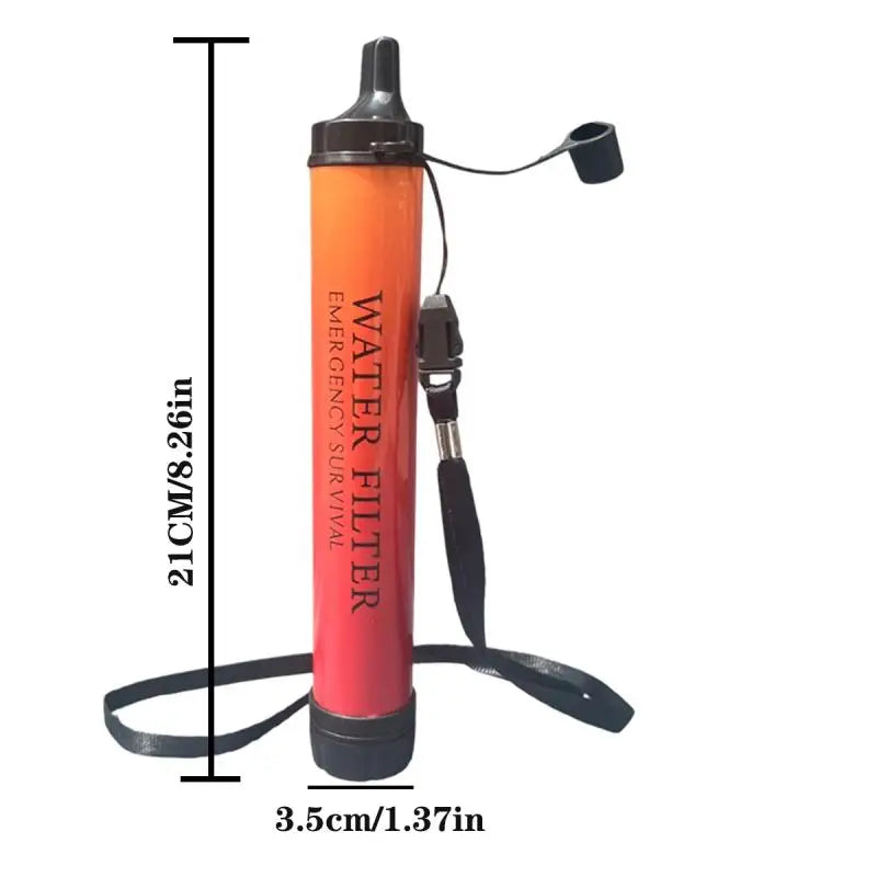 filtre a eau de survie ,paille de filtration purificatrice