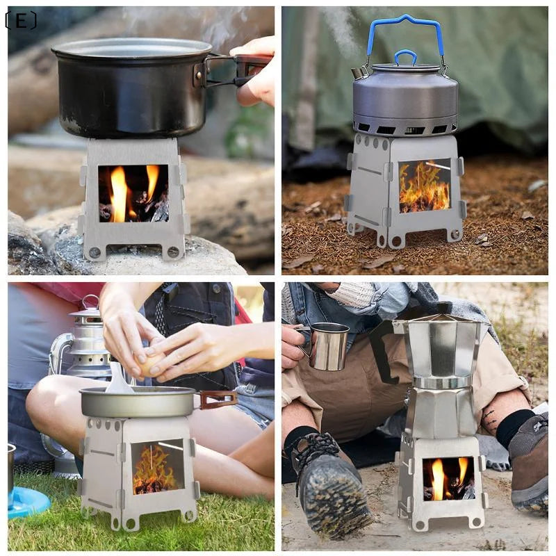 poele portable de camping