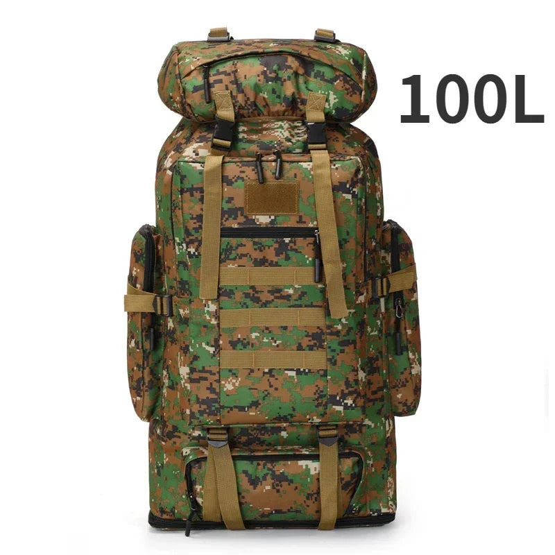 Grand sac à dos de survie 80–100 L