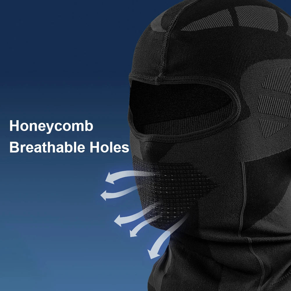 1Pc/3Pcs cagoule integrale respirante,protection froid ,vent .