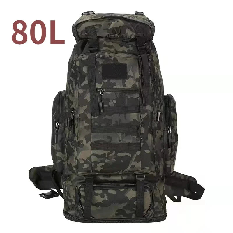 Grand sac à dos de survie 80–100 L